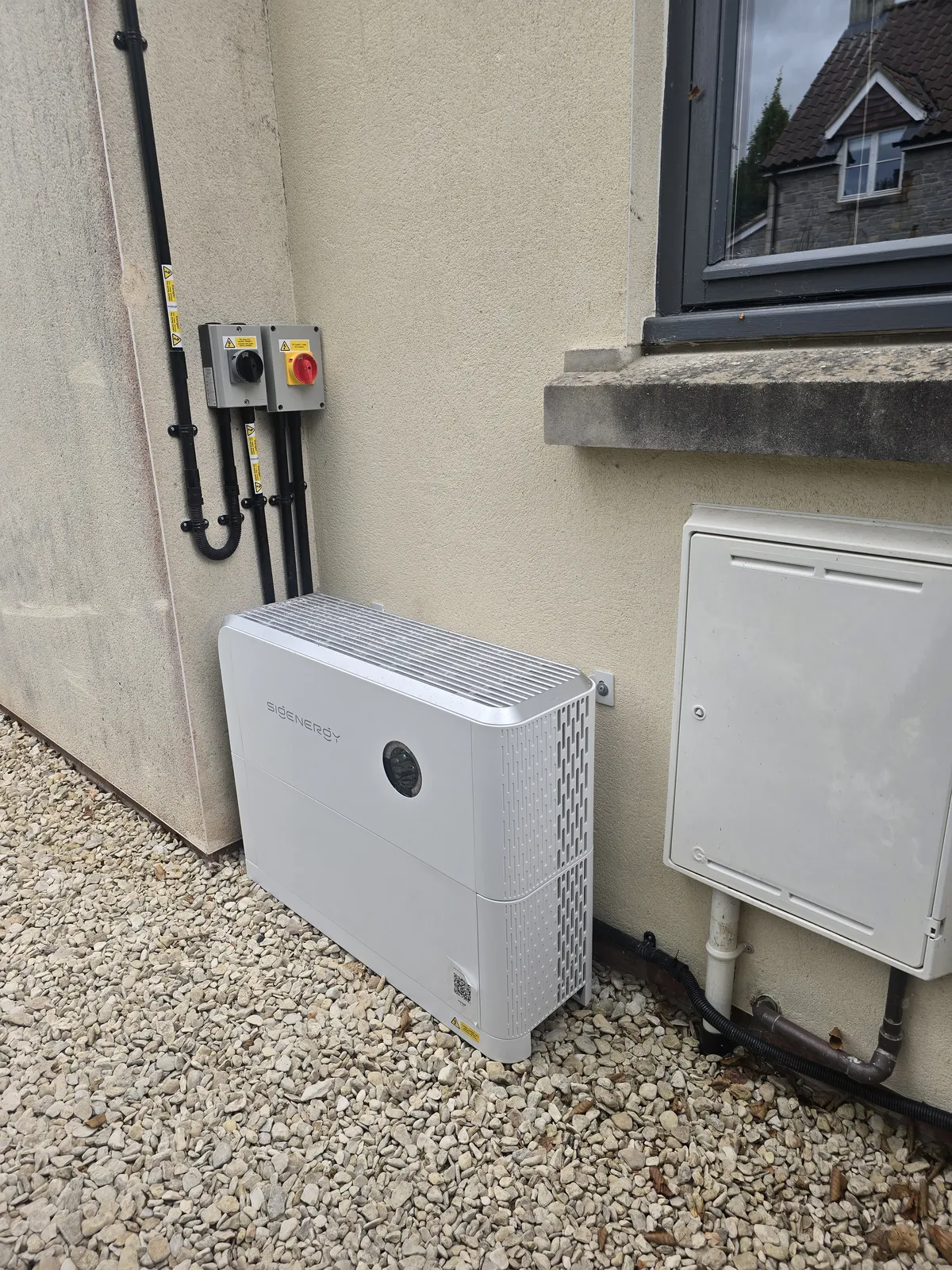 Ben Perch — real KMM solar install, Cheddar, Somerset BS27