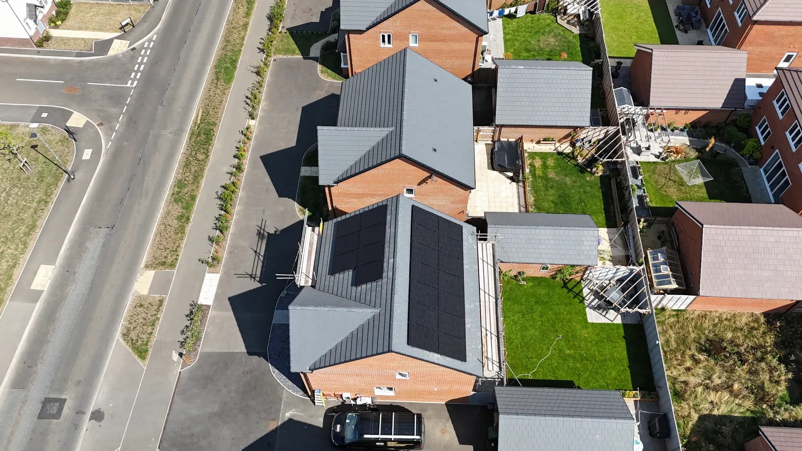 Bennett — real KMM solar install, Dursley, Gloucestershire GL11