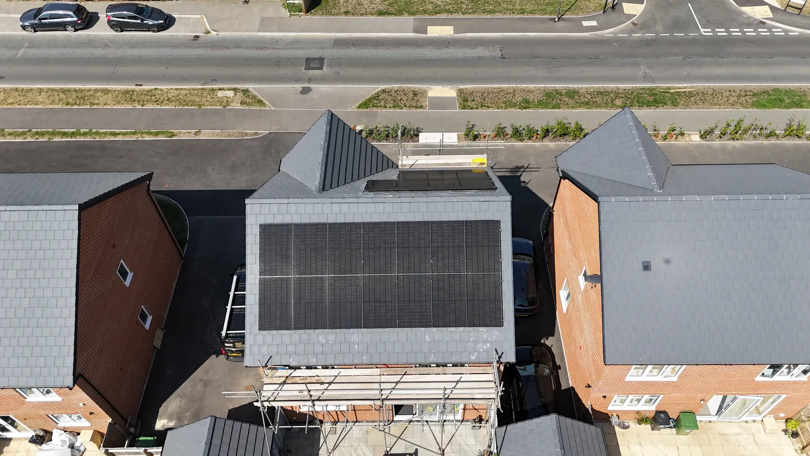 Bennett — Real KMM Solar Install — install photo