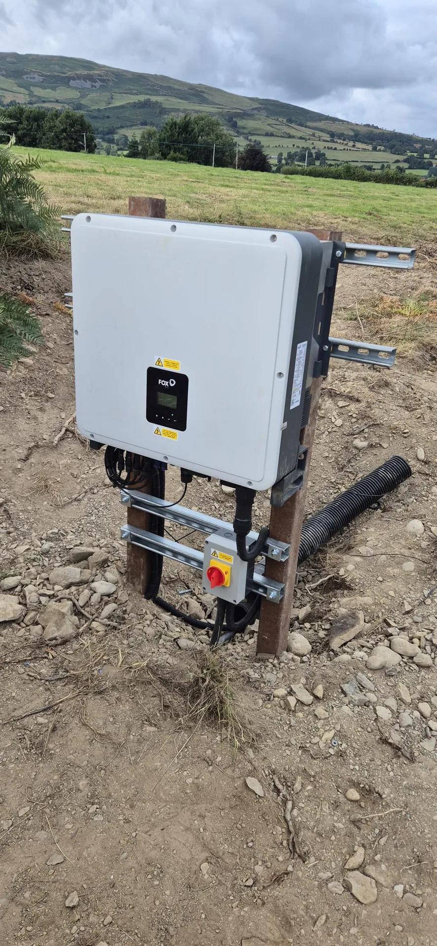 Davies — real KMM solar install, Oswestry, Shropshire SY10
