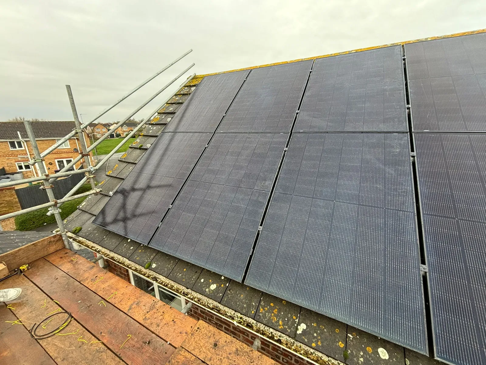 Jennings — Real KMM Solar Install — install photo