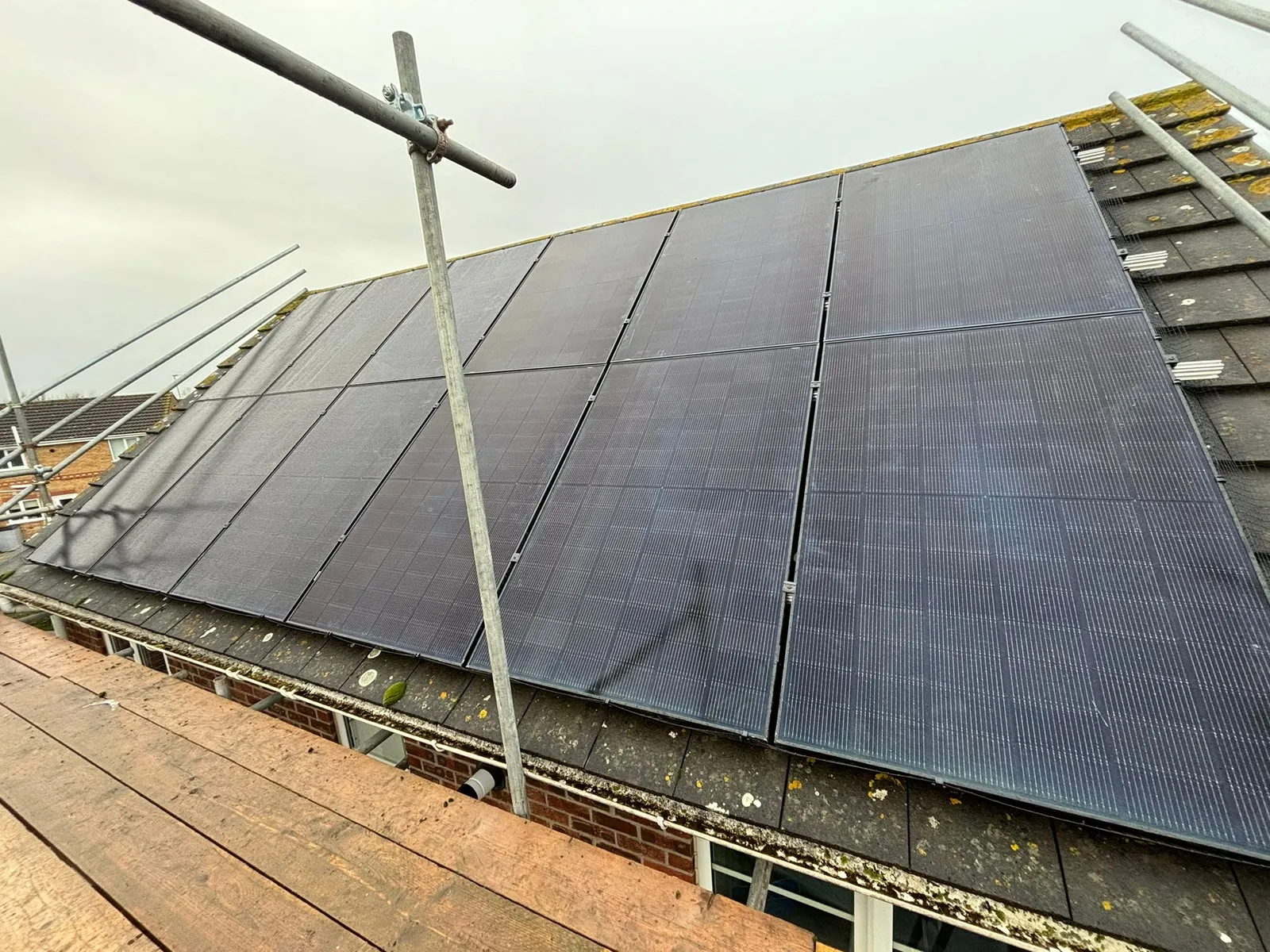 Jennings — real KMM solar install, Sleaford, Lincolnshire NG34