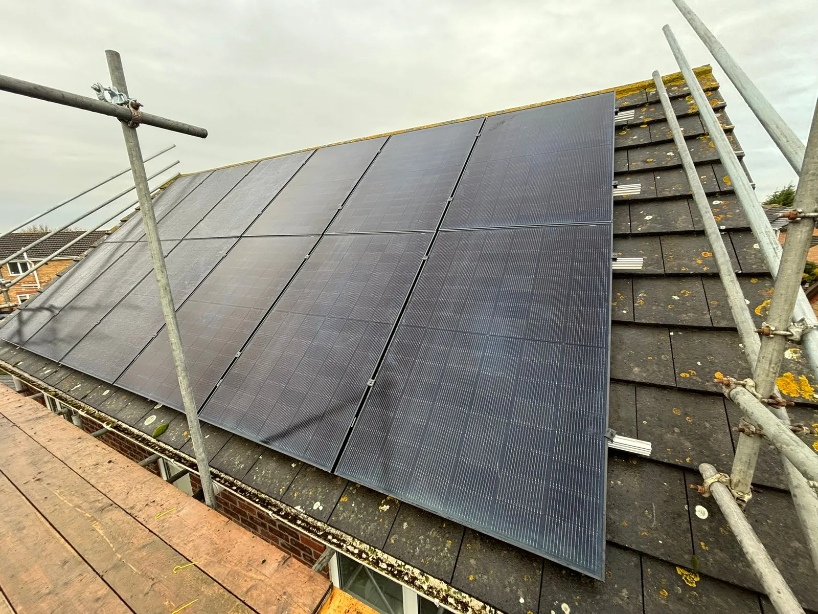 Jennings — real KMM solar install, Sleaford, Lincolnshire NG34