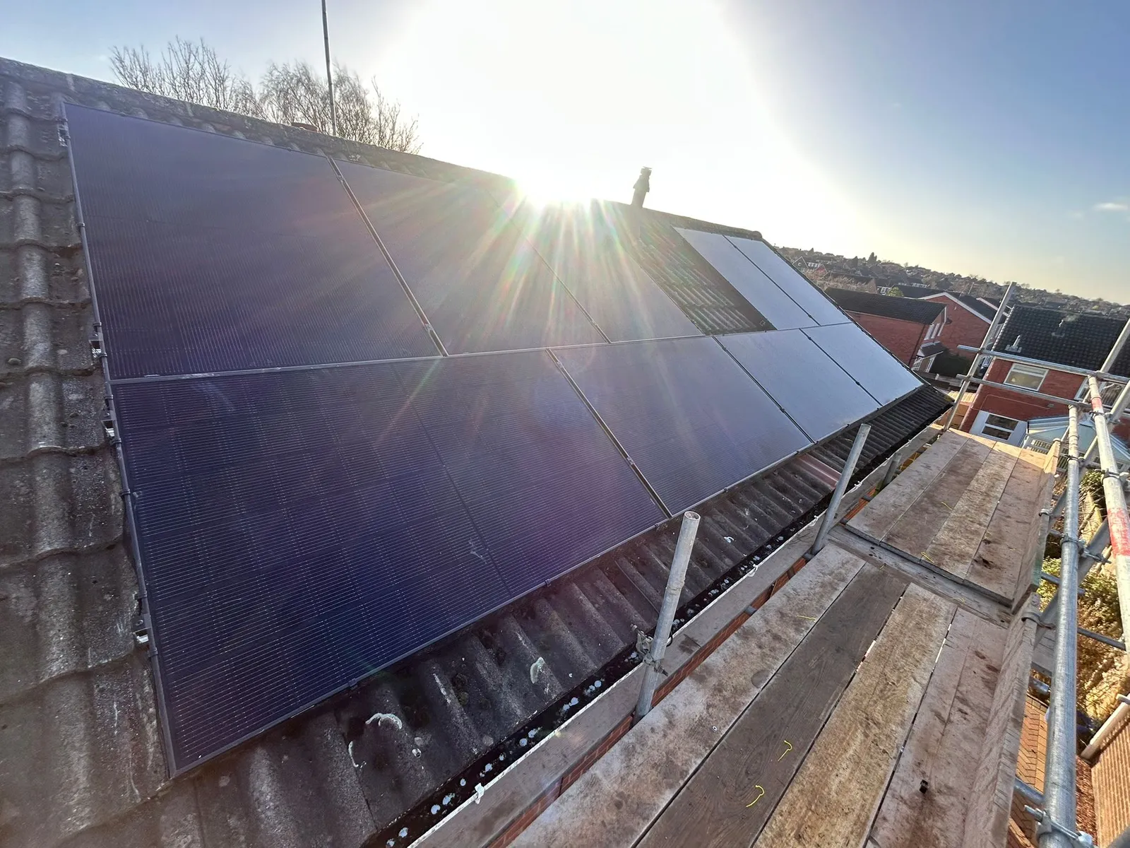 Withnall — Real KMM Solar Install — install photo